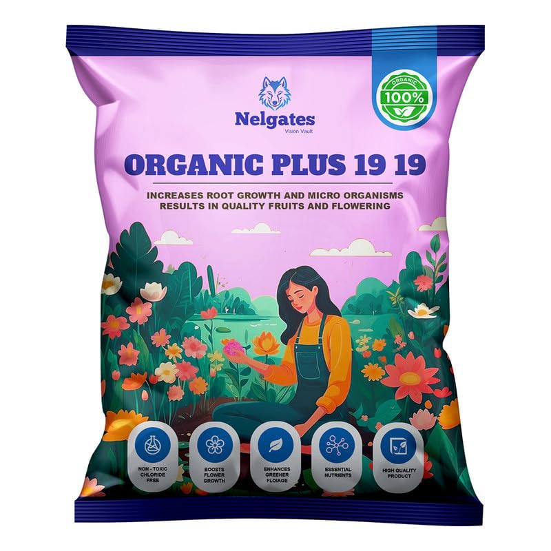 Organic Plant Fertilizer for Plants – Natural Plant Growth Booster for Home Gardening | Suitable for Flowers, Vegetables, Indoor & Outdoor Plants